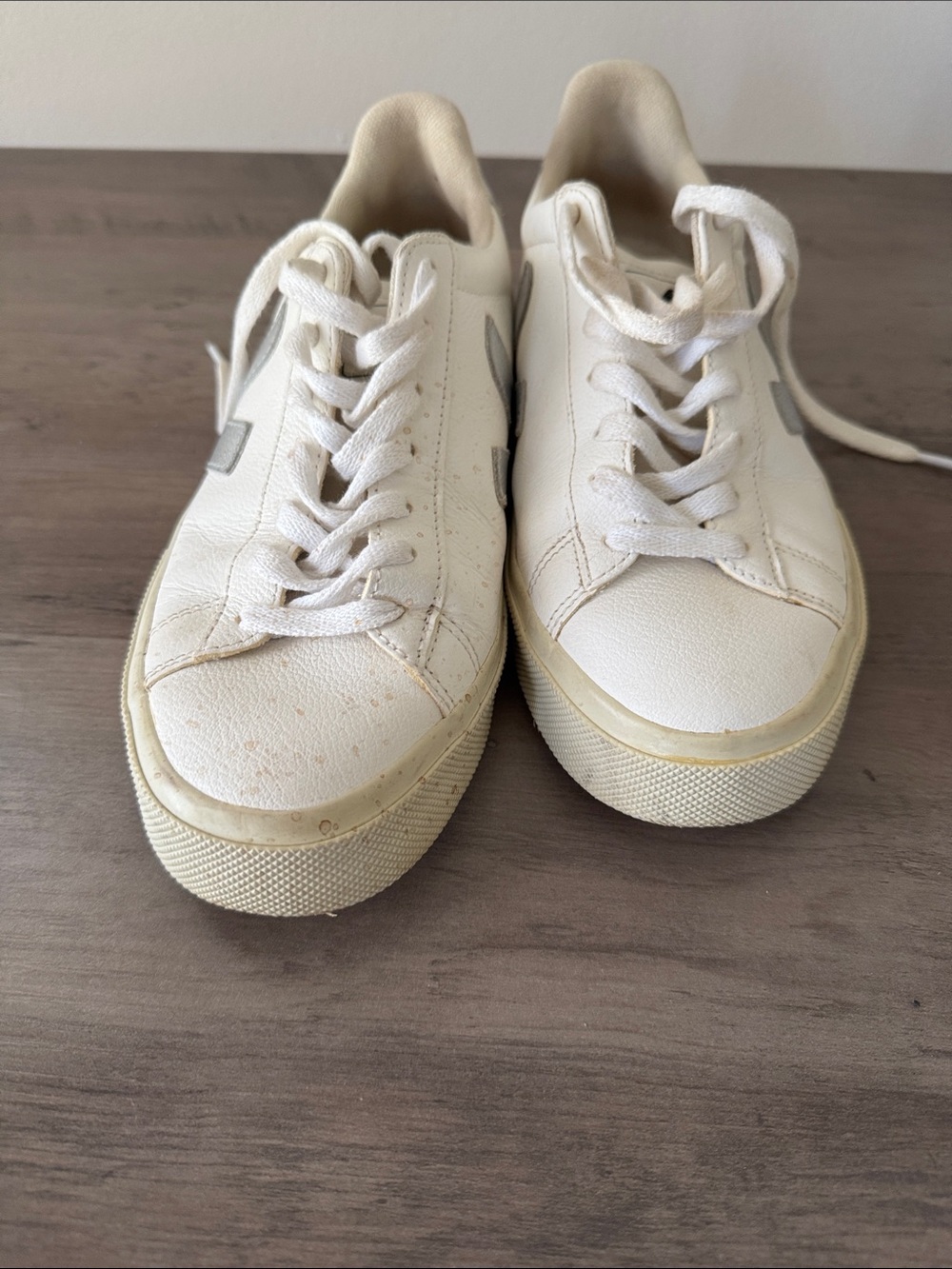 Veja White Low-Top Casual Sneakers